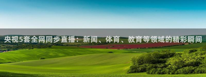 龙门直播免费体育直播：央视5套全网同步直播：新闻、体育、教育等领域的精彩瞬间